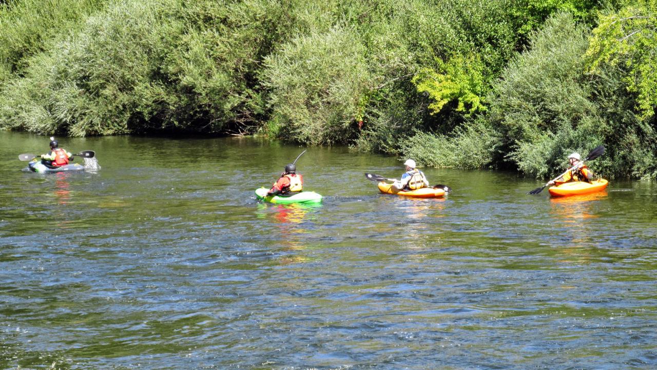 Canoë - Kayak devant le camping