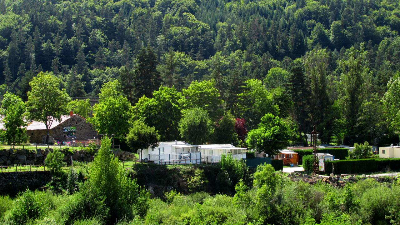 Les eaux vives vue d'en haut