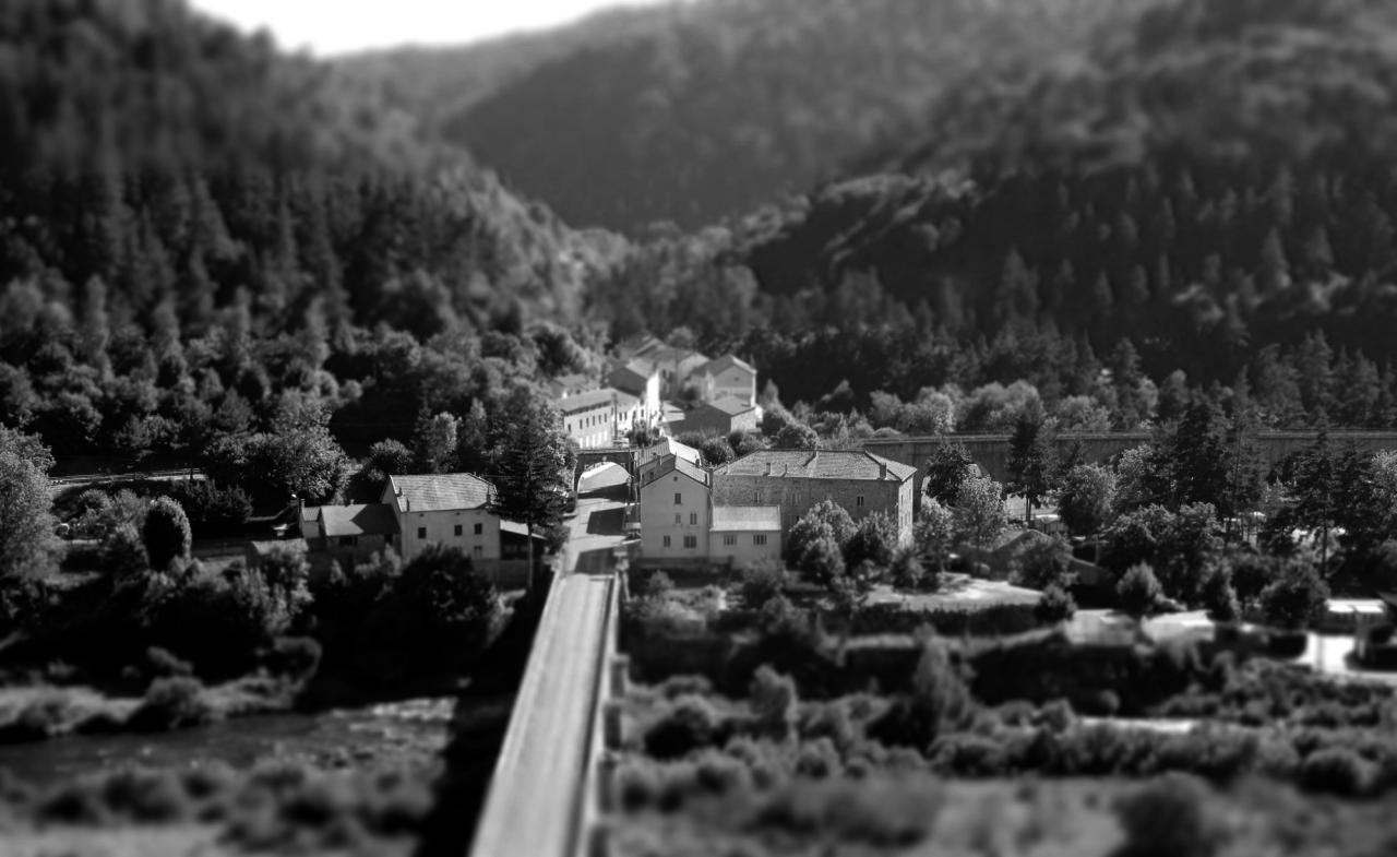 Chapeauroux vue d'en haut