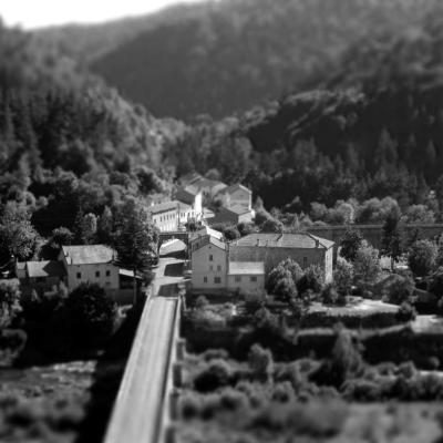 Chapeauroux vue d'en haut