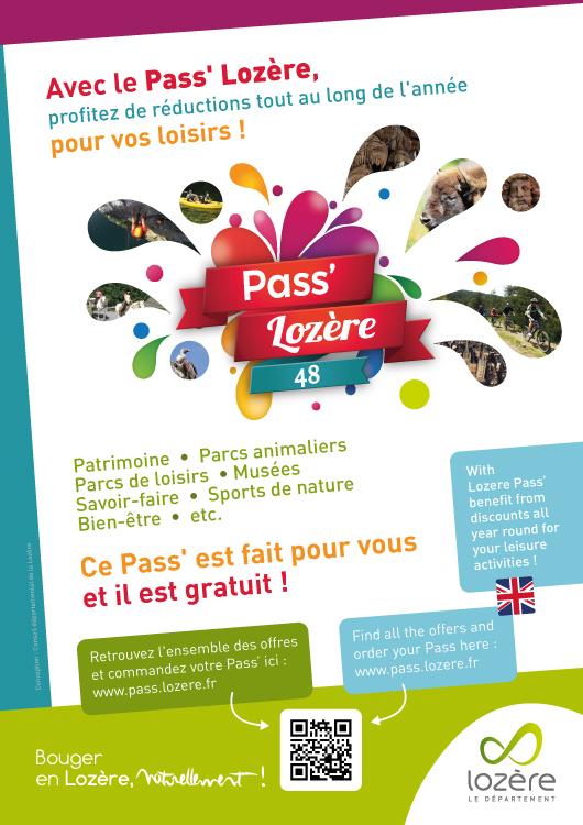 Affiche pass lozere