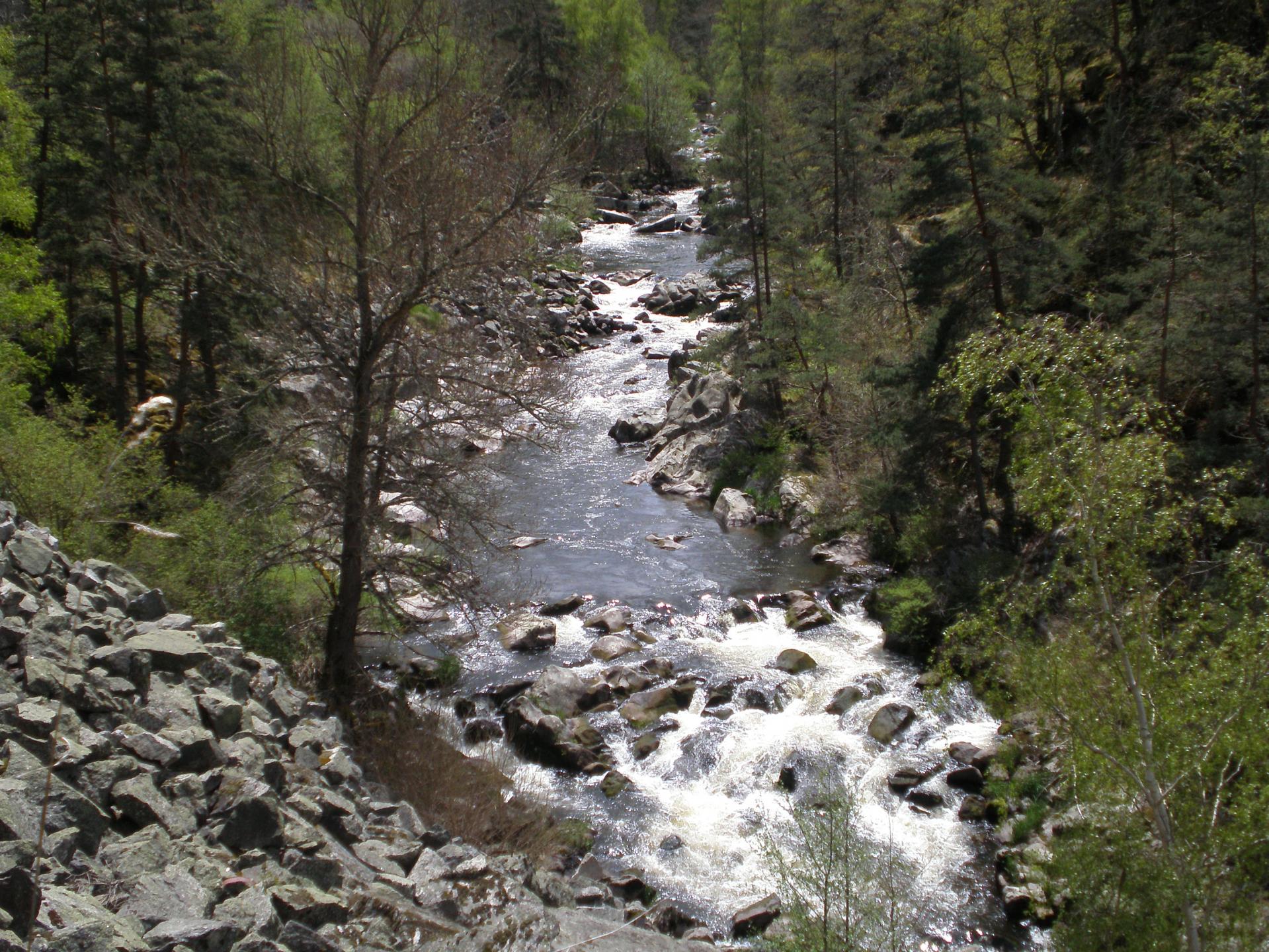 La rivière Le Chapeauroux